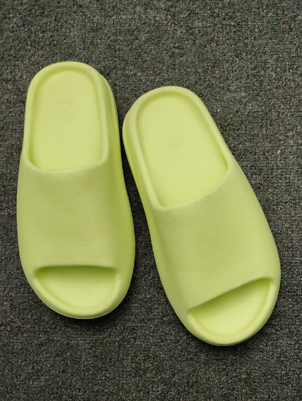 Yeezy Neon Yellow Foam Slide Sandals